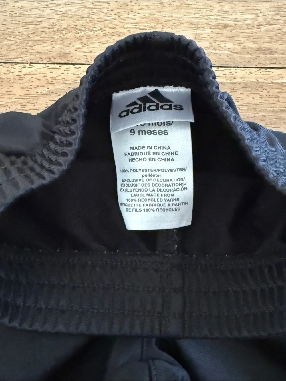 adidas Black and White Kids Track Jacket & Pants